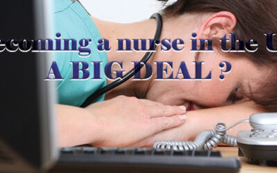 Why is becoming a nurse in the UK a big deal?