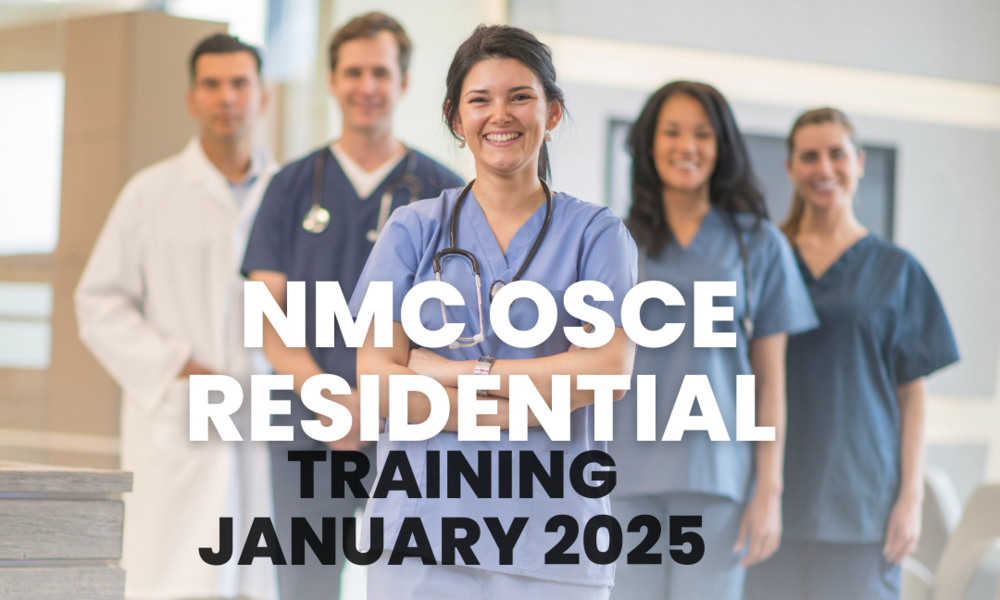 NMC Residential OSCE Training January 2025