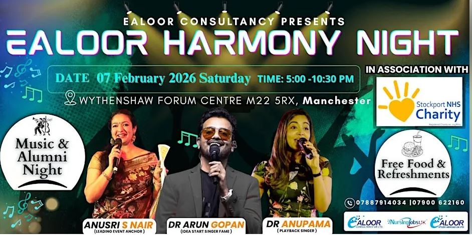 Ealoor Harmony Night: Celebrating Ealoor Alumni in UK Education and Healthcare