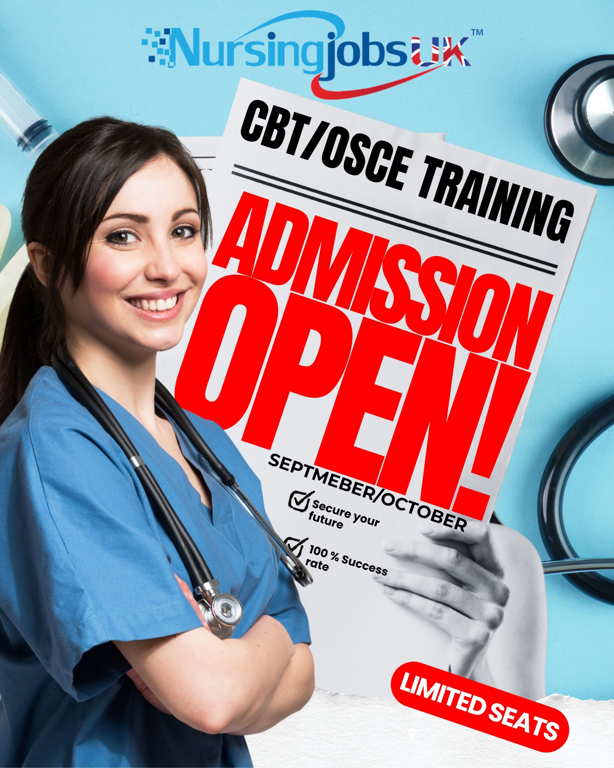 Nursing Jobs UK training success rate